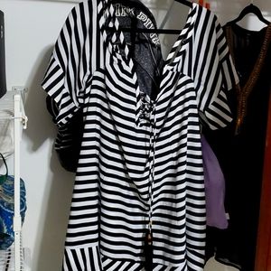 Torrid bathing suit cover up! Has should cut outs